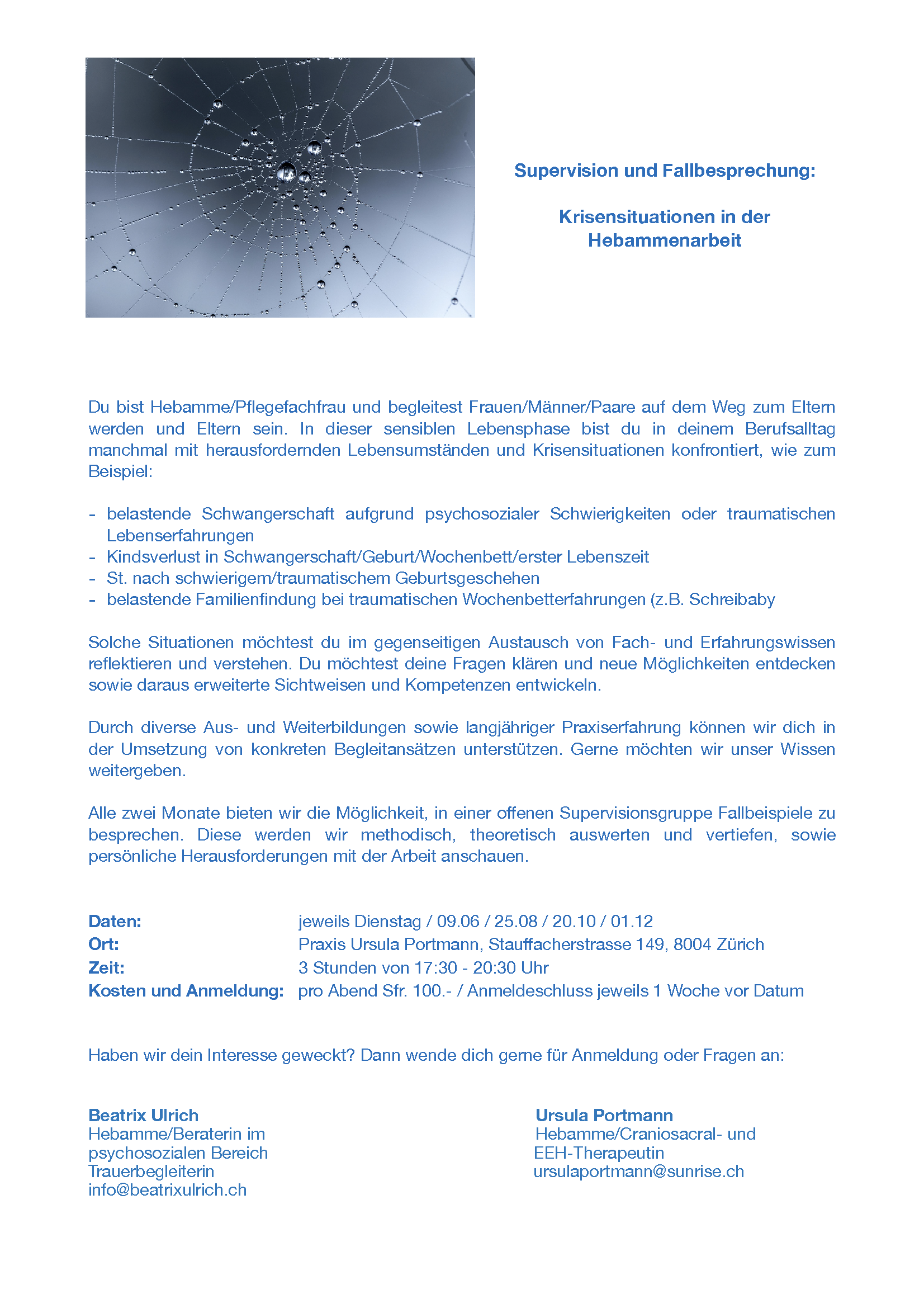 Supervision und Fallbesprechung: Krisensituationen in der Hebammenarbeit